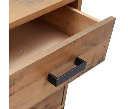 Naktsskapītis, Brūns, 40X30X55 Cm, Priedes Masīvkoks Vidaxl