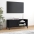 Tv Skapītis, 90X30X40 Cm, Priedes Masīvkoks, Melns Vidaxl