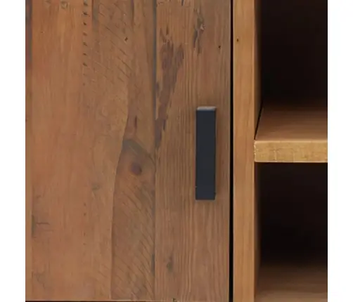 Telerikapp, Pruun, 110X35X48 cm Männipuit