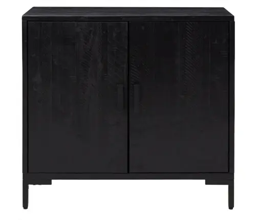 Puhvetkapp, Must, 75 X 35 X 70 cm Männipuit