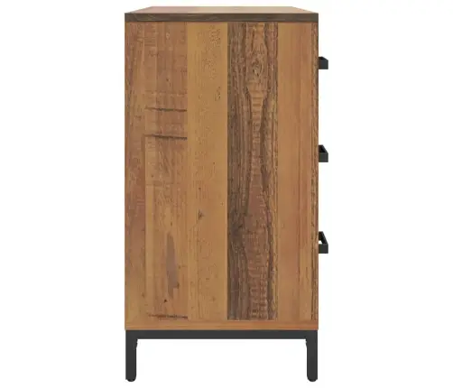 Kumode Ar Atvilktnēm, 75X35X70 Cm, Priedes Masīvkoks Vidaxl