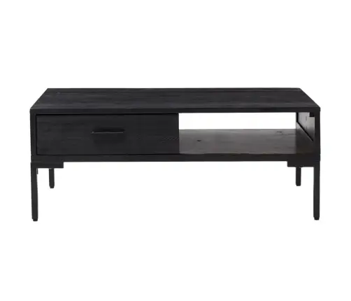 Kohvilaud, Must, 90 X 50 X 35 cm Männipuit
