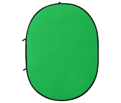 2-1 Studijos Fonas, Žalias Ir Mėlynas, 200X150cm Ovalus