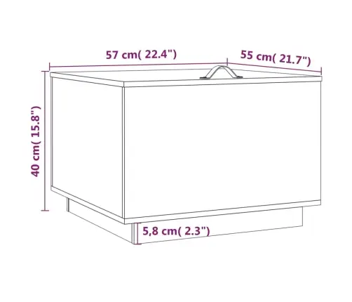 Uzglabāšanas Kastes Ar Vākiem, 3 Gab., Brūns Priedes Masīvkoks Vidaxl