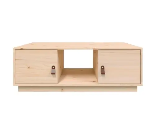 Kafijas Galdiņš, 100X50X35 Cm, Priedes Masīvkoks Vidaxl