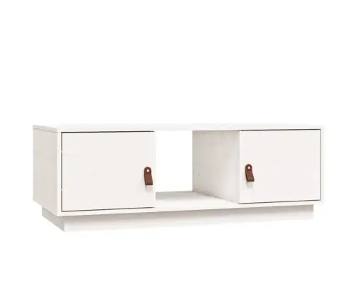 Kafijas Galdiņš, Balts, 100X50X35 Cm, Priedes Masīvkoks Vidaxl Kafijas Galdiņš, Balts, 100X50X35 Cm, Priedes Masīvkoks Vidaxl