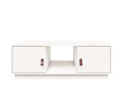 Kafijas Galdiņš, Balts, 100X50X35 Cm, Priedes Masīvkoks Vidaxl Kafijas Galdiņš, Balts, 100X50X35 Cm, Priedes Masīvkoks Vidaxl