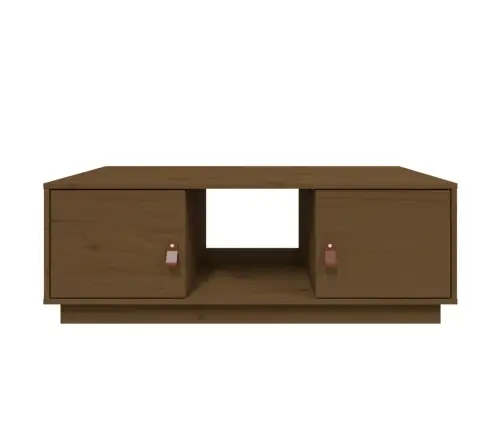 Kavos Staliukas, Medaus Rudas, 100X50X35cm Pušies Masyvas Kavos Staliukas, Medaus Rudas, 100X50X35cm Pušies Masyvas
