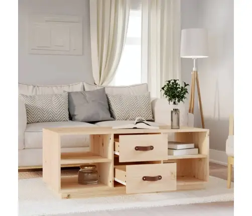 Kafijas Galdiņš, 100X50X41 Cm, Priedes Masīvkoks Vidaxl Kafijas Galdiņš, 100X50X41 Cm, Priedes Masīvkoks Vidaxl