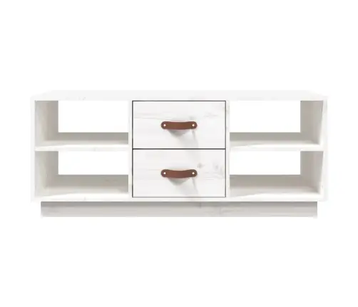 Kohvilaud, Valge, 100X50X41 cm Männipuit Kohvilaud, Valge, 100X50X41 cm Männipuit