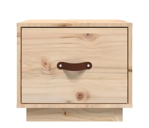 Naktsskapītis, 40X34X35 Cm, Priedes Masīvkoks Vidaxl