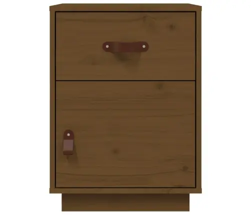 Öökapidd 2 Tk, Meepruun, 40X34X55 cm Männipuit