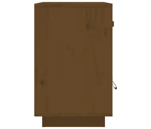 Öökapidd 2 Tk, Meepruun, 40X34X55 cm Männipuit