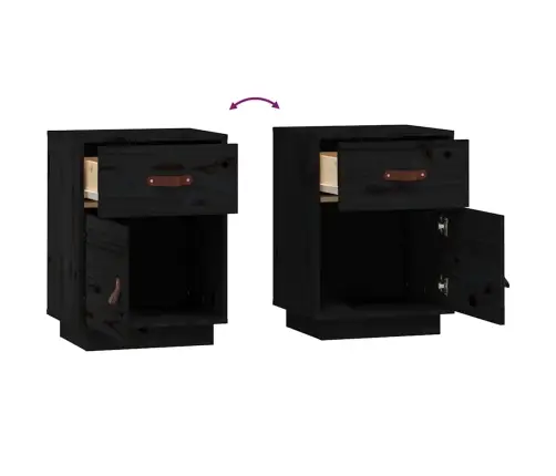 Öökapp, Must, 40 X 34 X 55 cm Männipuit