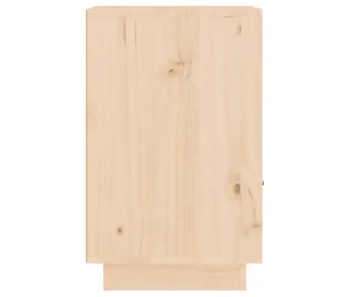 Naktsskapīši, 2 Gab., 40X34X55 Cm, Priedes Masīvkoks Vidaxl