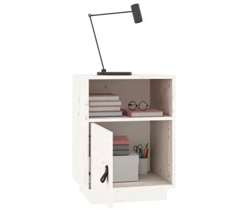 Öökapp, Valge, 40 X 34 X 55 cm Männipuit