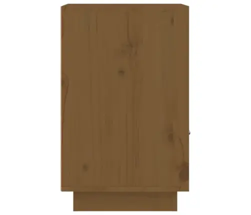 Naktsskapīši, 2 Gab., Brūni, 40X34X55 Cm, Priedes Masīvkoks Vidaxl