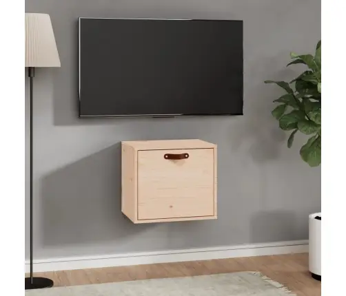 Sienas Skapītis, 40X30X35 Cm, Priedes Masīvkoks Vidaxl