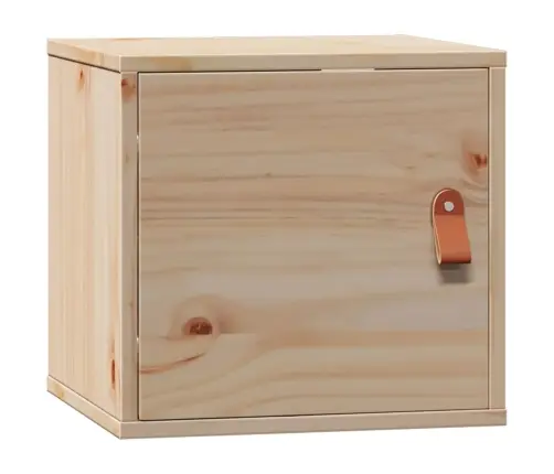 Sienas Skapītis, 31,5X30X30 Cm, Priedes Masīvkoks Vidaxl