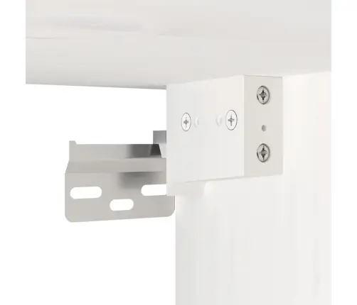 Sienas Skapīši, 2 Gab., Balti, 31,5X30X30 Cm, Priedes Masīvkoks Vidaxl