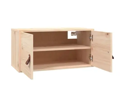 Sienas Skapīši, 2 Gab., 60X30X30 Cm, Priedes Masīvkoks Vidaxl