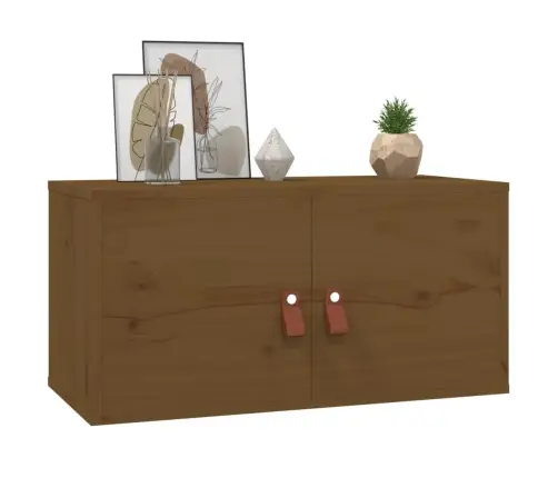 Sieninės Spintelės, 2Vnt., Medaus Rudos, 60X30X30cm Pušis