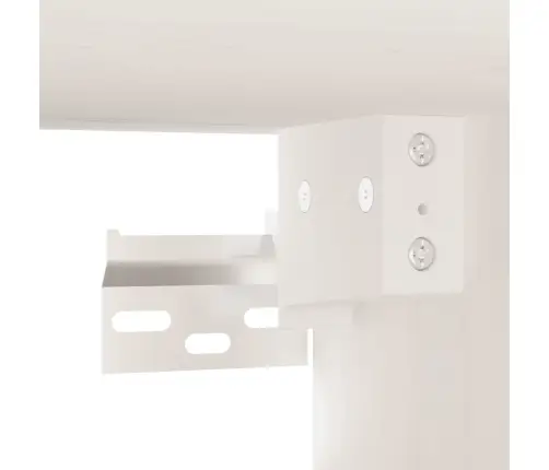 Sieninė Spintelė, Balta, 80X30X30cm Pušies Medienos Masyvas