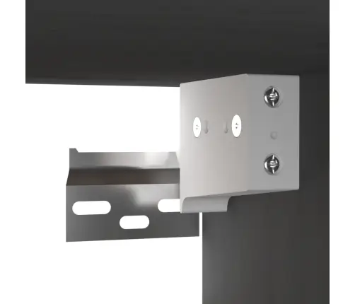 Sienas Skapītis, Pelēks, 80X30X30 Cm, Priedes Masīvkoks Vidaxl