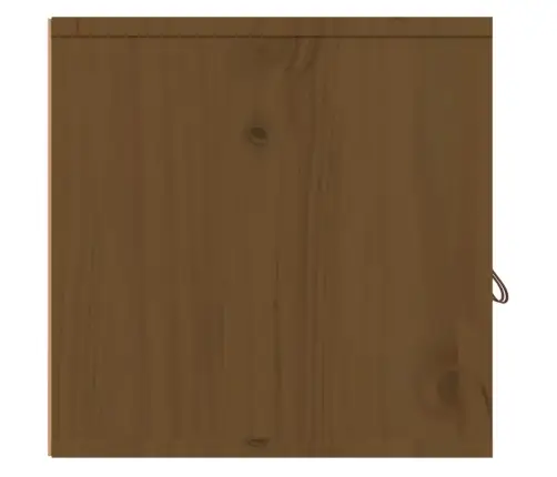 Sienas Skapīši, 2 Gab., Brūni, 80X30X30 Cm, Priedes Masīvkoks Vidaxl