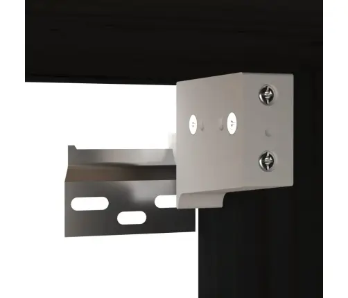 Sienas Skapīši, 2 Gab., Melni, 80X30X30 Cm, Priedes Masīvkoks Vidaxl