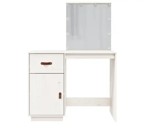 Tualettlaud Lediga, Valge, 95 X 50 X 133,5 cm Männipuit