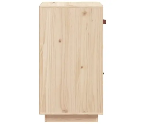 Šoninė Spintelė, 34X40X75cm Pušies Medienos Masyvas Šoninė Spintelė, 34X40X75cm Pušies Medienos Masyvas