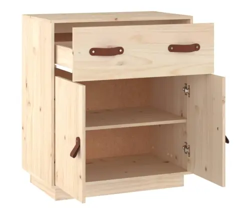 Kumode, 65,5X40X75 Cm, Priedes Masīvkoks Vidaxl