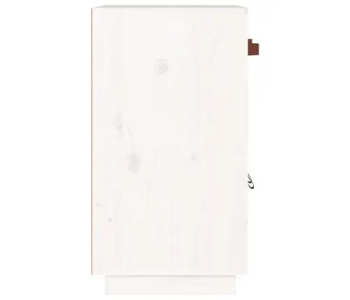 Kumode, Balta, 65,5X40X75 Cm, Priedes Masīvkoks Vidaxl Kumode, Balta, 65,5X40X75 Cm, Priedes Masīvkoks Vidaxl