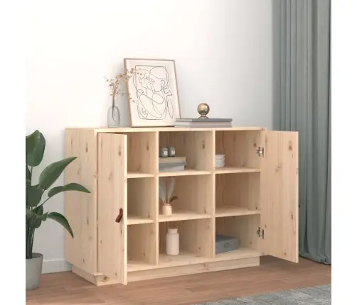 Kumode, 100X40X75 Cm, Priedes Masīvkoks Vidaxl