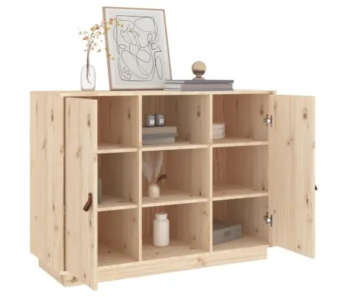 Kumode, 100X40X75 Cm, Priedes Masīvkoks Vidaxl