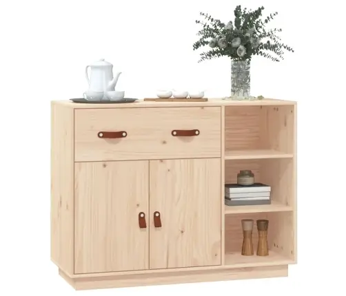 Kumode, 98,5X40X75 Cm, Priedes Masīvkoks Vidaxl