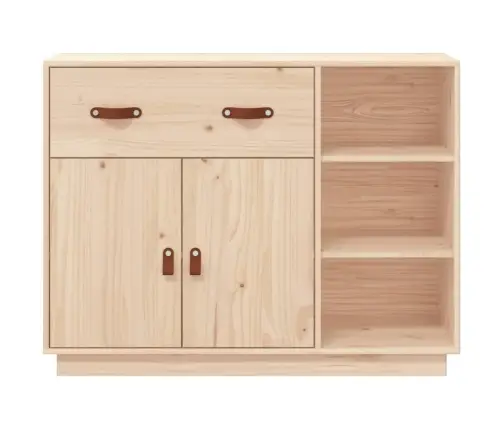 Kumode, 98,5X40X75 Cm, Priedes Masīvkoks Vidaxl