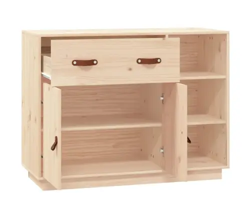 Kumode, 98,5X40X75 Cm, Priedes Masīvkoks Vidaxl