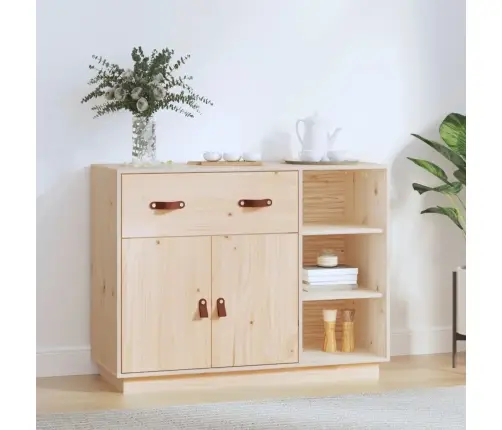 Kumode, 98,5X40X75 Cm, Priedes Masīvkoks Vidaxl