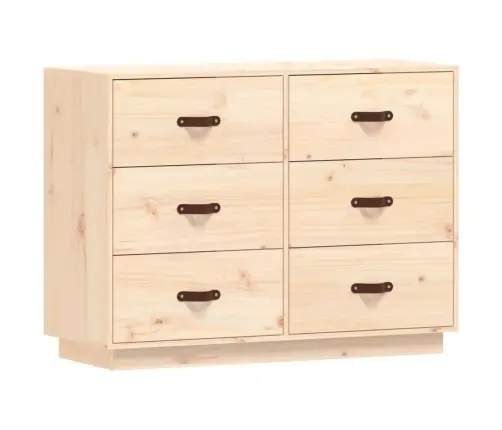 Kumode, 100X40X75 Cm, Priedes Masīvkoks Vidaxl