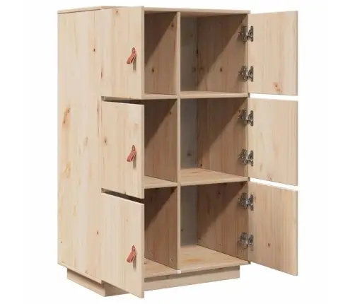 Augstais Skapītis, 67X40X108,5 Cm, Priedes Masīvkoks Vidaxl Augstais Skapītis, 67X40X108,5 Cm, Priedes Masīvkoks Vidaxl