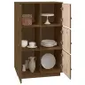 Augstais Skapītis, Brūns, 67X40X108,5 Cm, Priedes Masīvkoks Vidaxl Augstais Skapītis, Brūns, 67X40X108,5 Cm, Priedes Masīvkoks Vidaxl