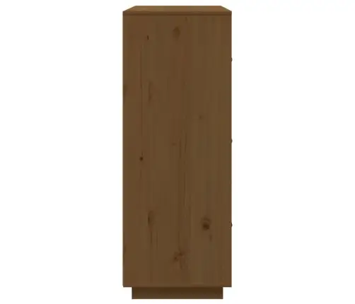 Augstais Skapītis, Brūns, 67X40X108,5 Cm, Priedes Masīvkoks Vidaxl Augstais Skapītis, Brūns, 67X40X108,5 Cm, Priedes Masīvkoks Vidaxl