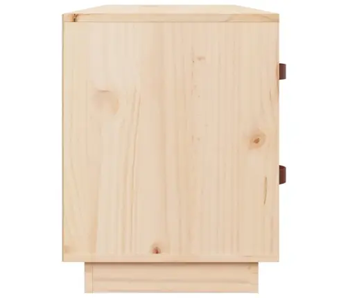 Apavu Skapītis, 100X34X45 Cm, Priedes Masīvkoks Vidaxl