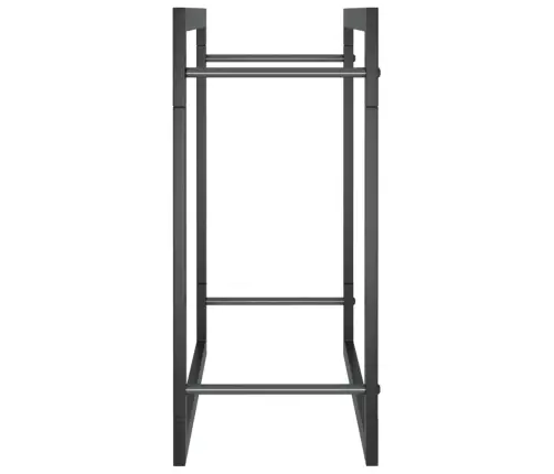 Küttepuude Rest, Mattmust, 50X28X56 cm Teras