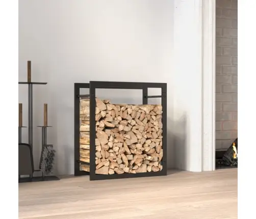 Küttepuude Rest, Mattmust, 50X28X56 cm Teras