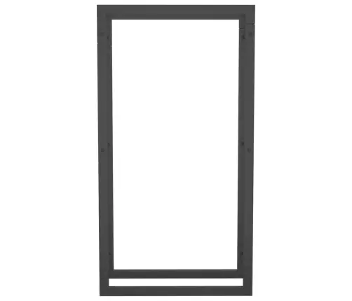 Küttepuude Rest, Mattmust, 50X28X94 cm Teras