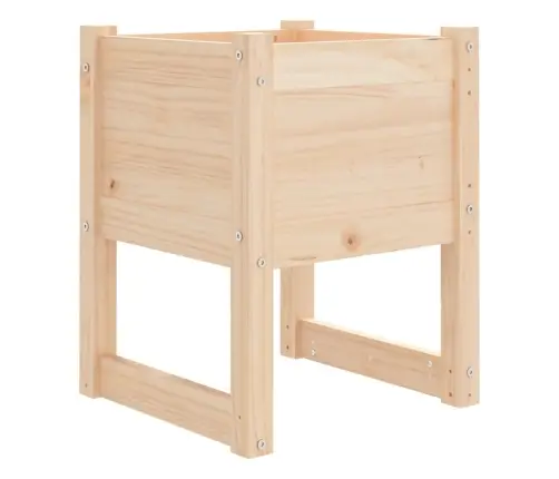 Puķu Kaste, 40X40X52,5 Cm, Priedes Masīvkoks Vidaxl