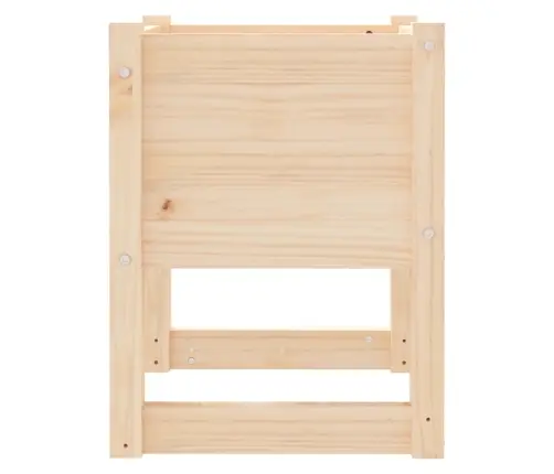 Puķu Kaste, 40X40X52,5 Cm, Priedes Masīvkoks Vidaxl